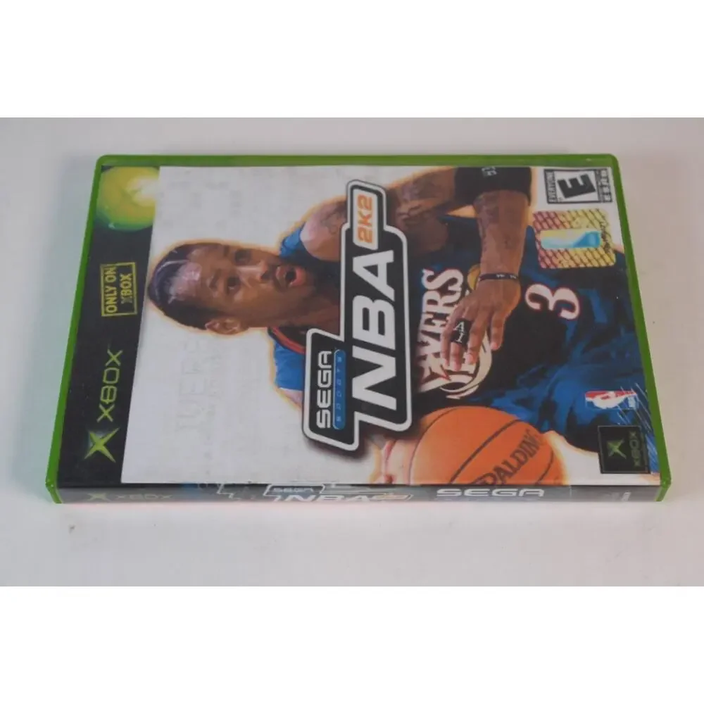 NBA 2K2 (Microsoft Xbox, 2002) W/ Manual, Tested/Works